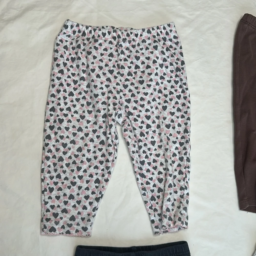 Carters size 9 months pants bundle. Kids Multicolor Leggings Set GREAT CONDITION